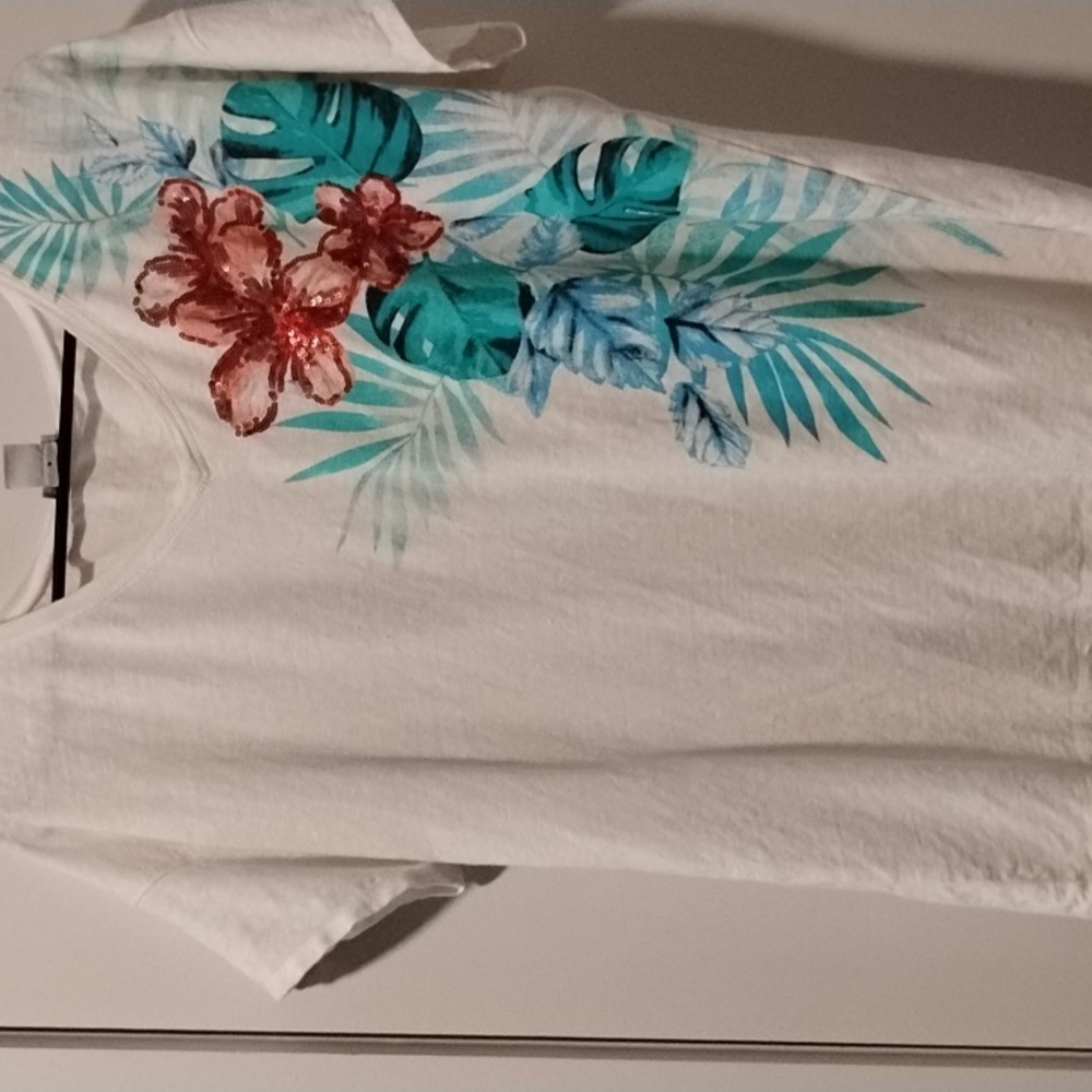Chico's Classic White Tee